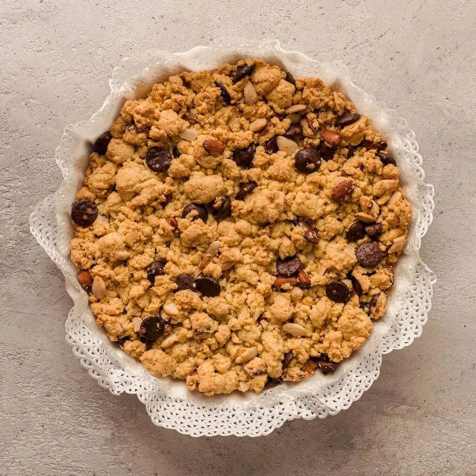 Pane al Pane Sbrisolona Cioccolato torta 58% fondente