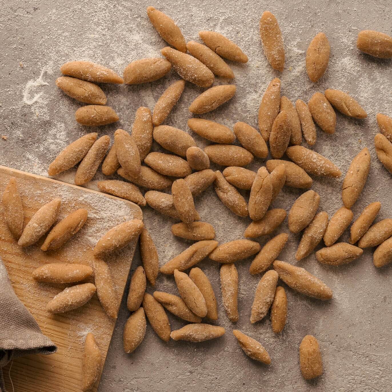 Pane al Pane Capunsei gnocchi di pane freschi alla salvia