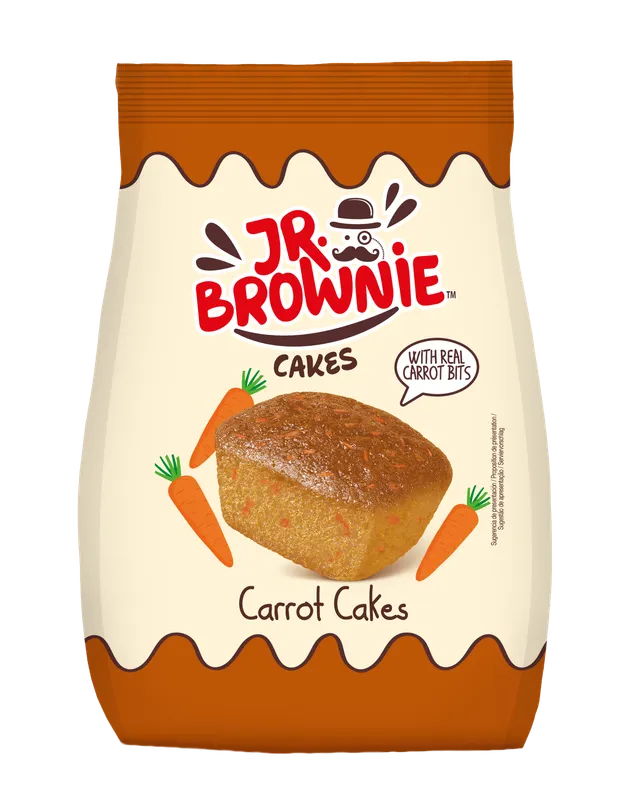 Mr Brownie Torta alle Carote 5 Confezioni senza olio di palma