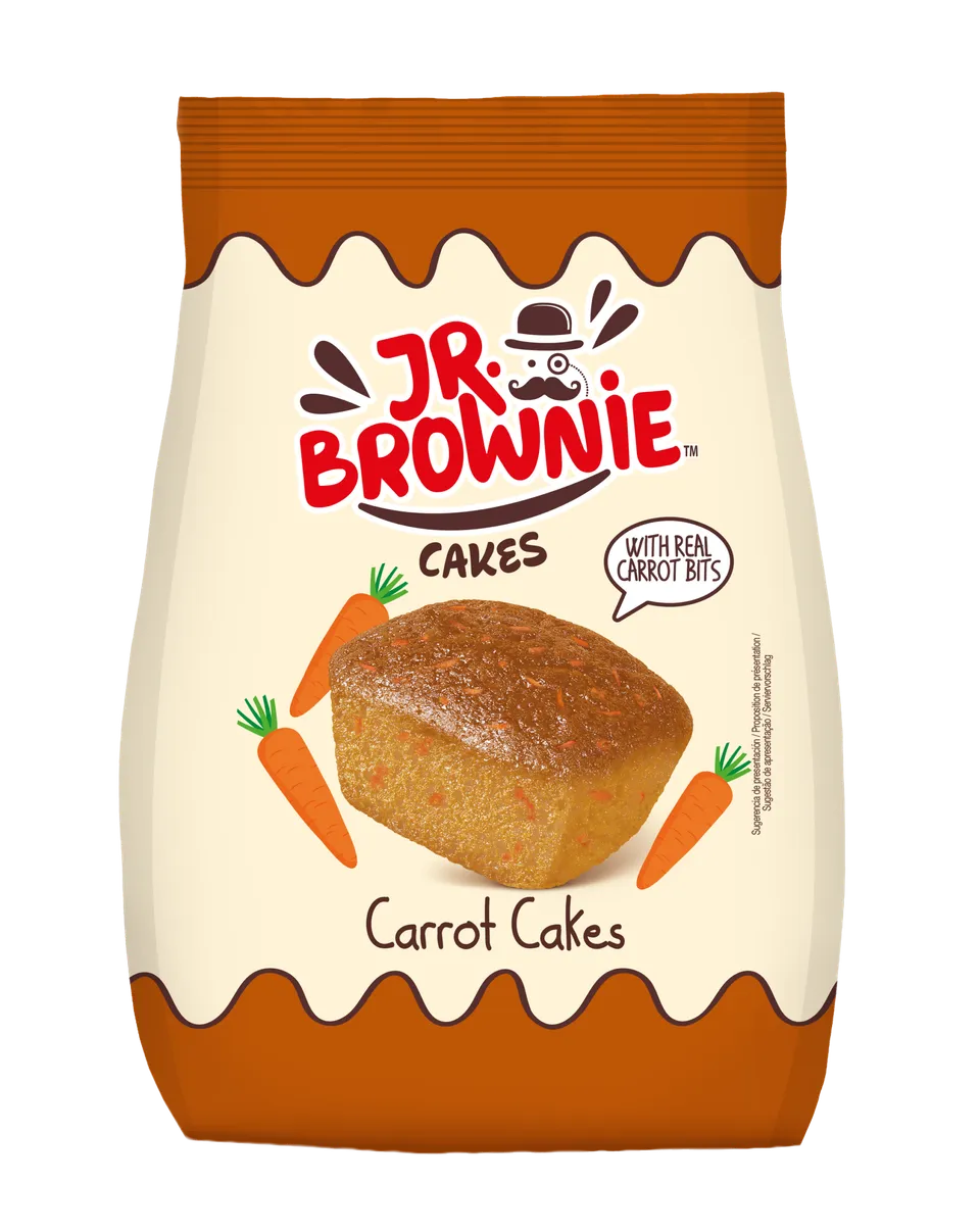 Mr Brownie Torta alle Carote 5 Confezioni senza olio di palma