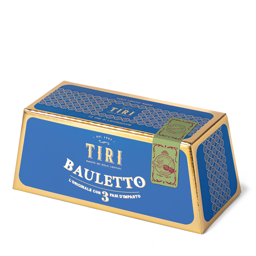 Tiri Bauletto Pistacchio e Amarena 450g granella