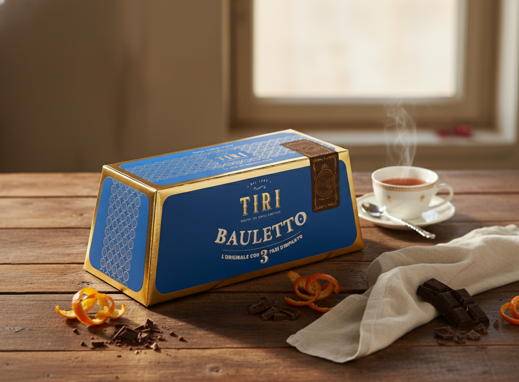 Tiri Bauletto Cioccolato e Albicocca 450g stile sacher