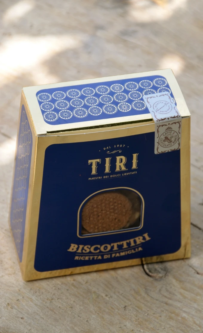 Tiri Biscottiri Caffè Cioccolato Bianco 160 g