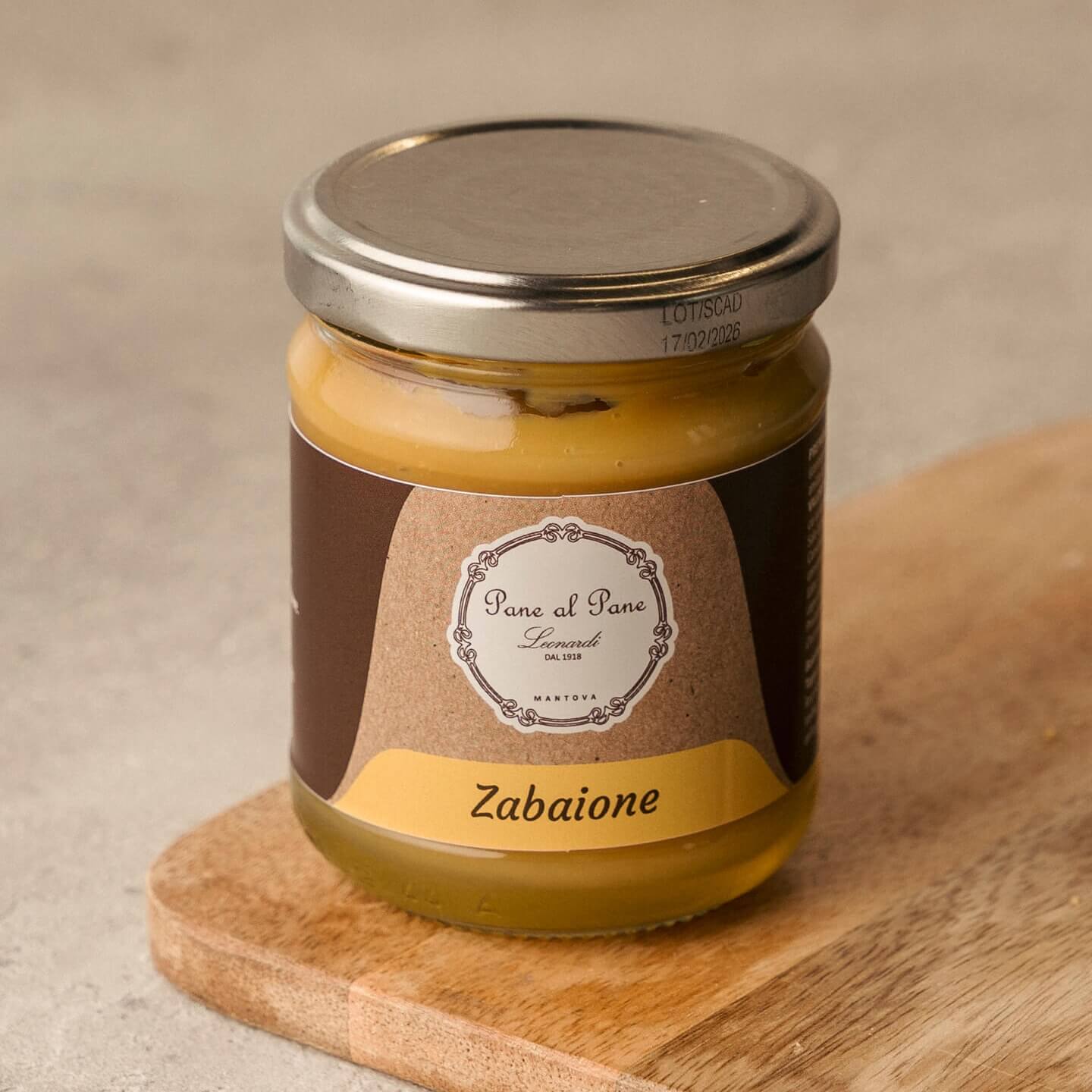 Pane al Pane Zabaione fatto in casa crema al Marsala