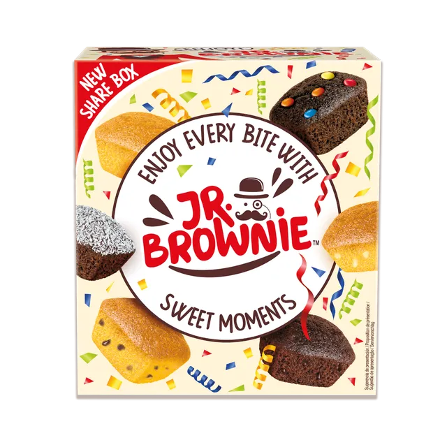 Mr Brownie Sweet Moments Box brownies 5 confezioni assortiti