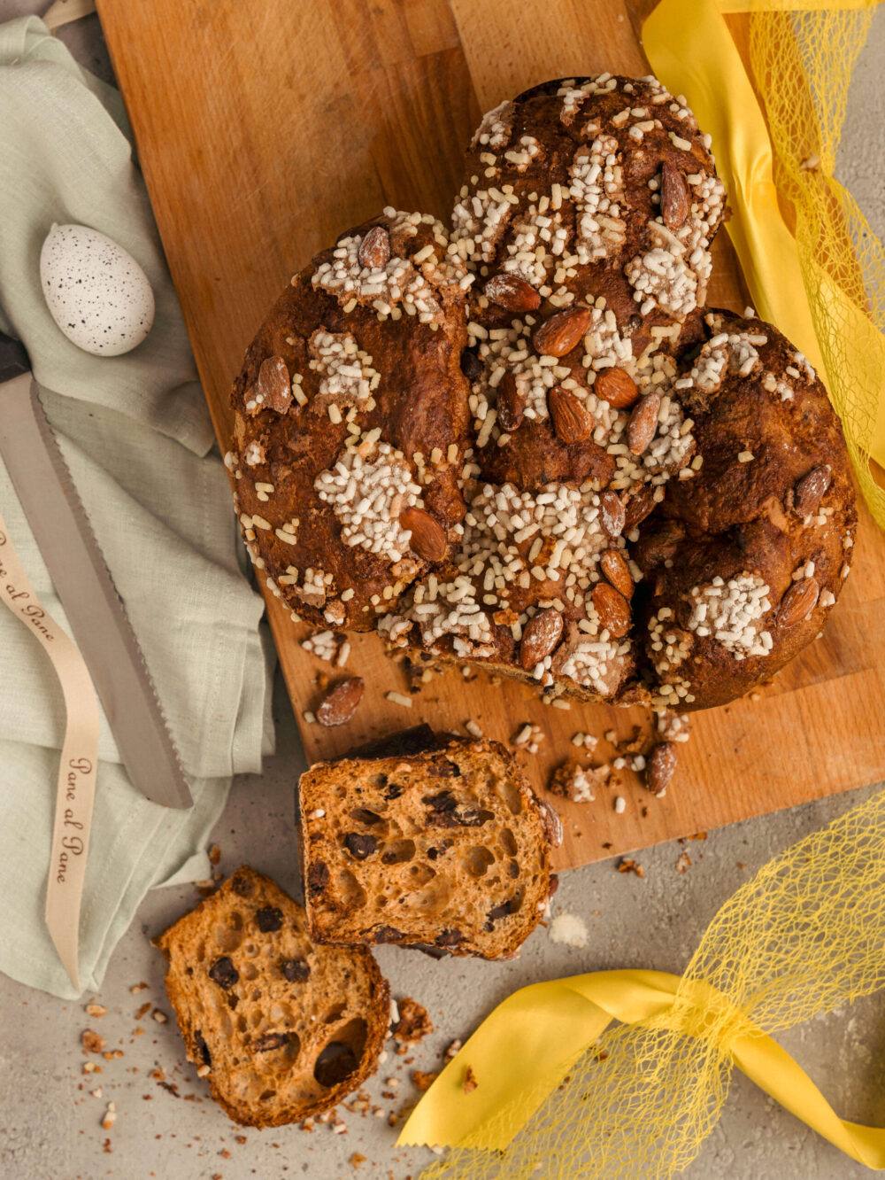 Panificio Pane al Pane Colomba Cioccolato artigianale lunga lievitazione