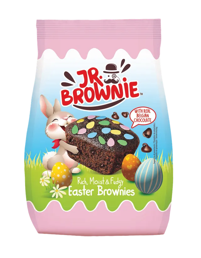 Mr Brownie Brownies di Pasqua 5 Sacchetti con ovetti zucchero