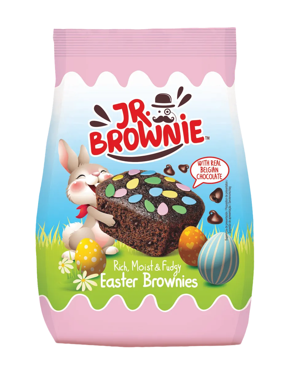 Mr Brownie Brownies di Pasqua 5 Sacchetti con ovetti zucchero