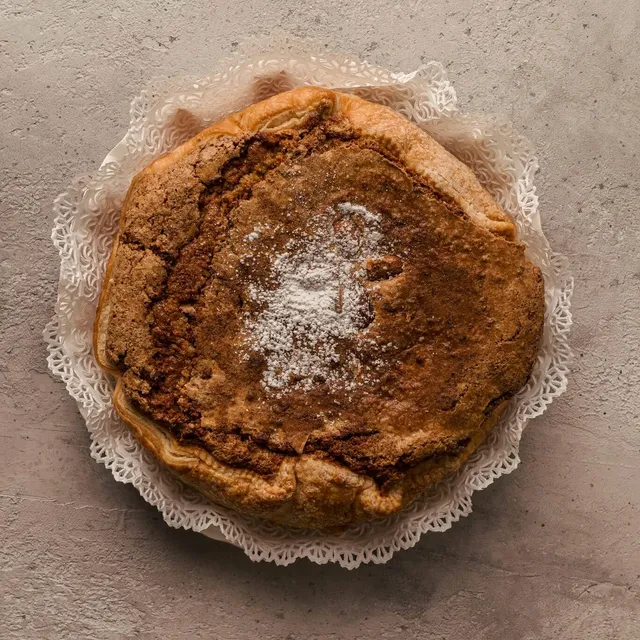 Pane al Pane Torta Greca mantovana mandorle e amaretto