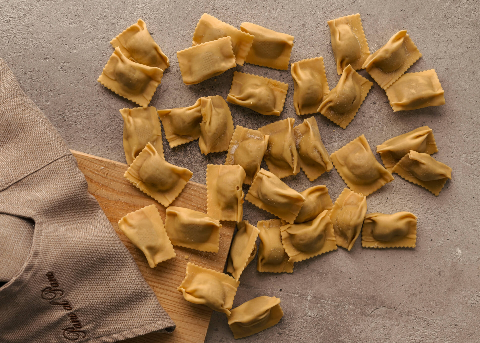 Pane al Pane Tortelli di zucca pasta fresca amaretti