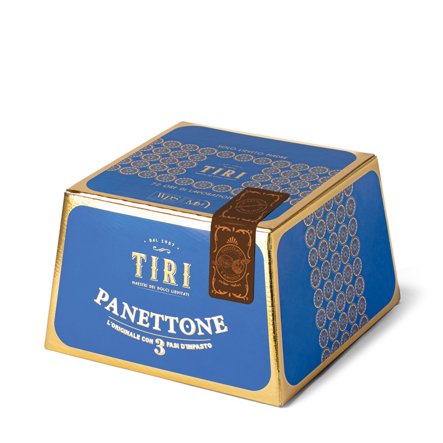 Tiri Panettone Cioccolato Albicocca 1 kg senza uvetta