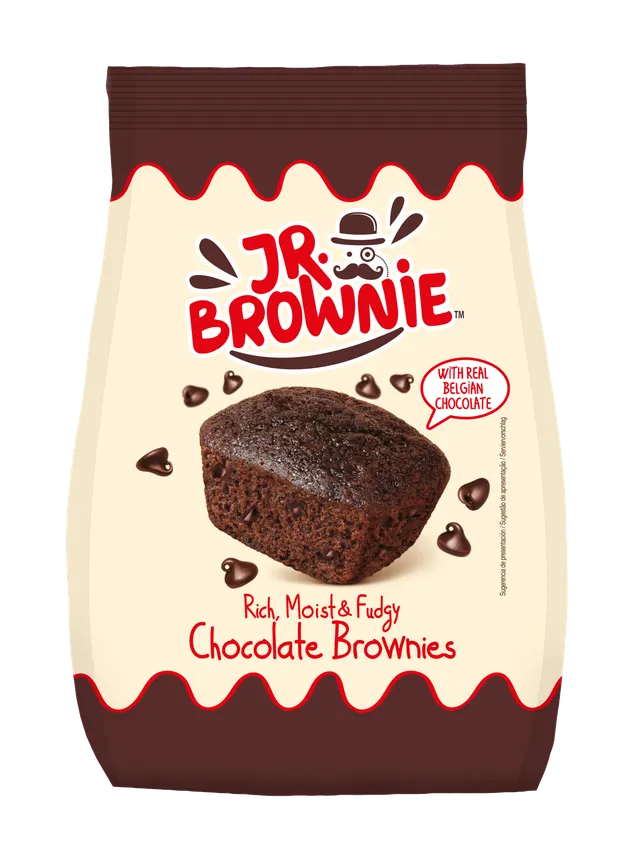 Mr Brownie Brownies Cioccolato 5 Confezioni con gocce belghe