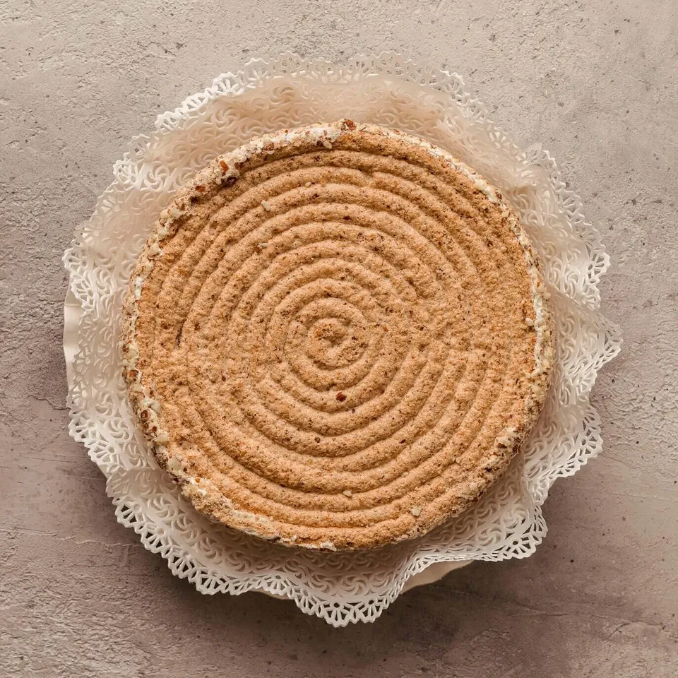 Pane al Pane Torta Helvetia torta meringa e zabaione