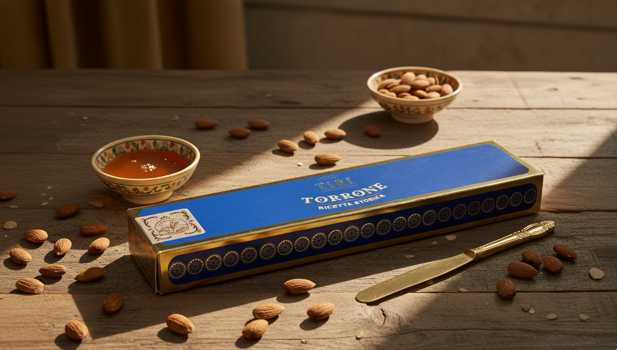 Tiri Torrone Mandorla 100 g miele e tostate