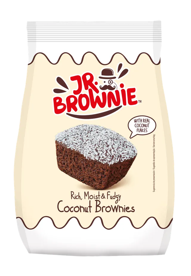 Mr Brownie Brownies Cocco 5 Buste con cocco grattugiato