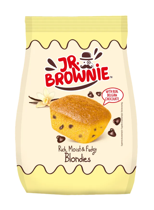 Mr Brownie Brownies Cioccolato Belga 5 Confezioni senza palma