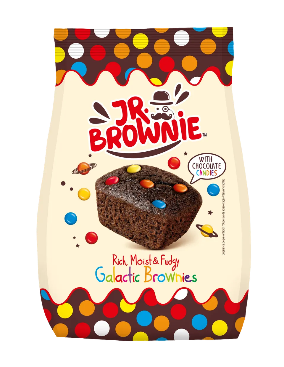 Mr Brownie Brownies Galattici 5 confezioni con confetti