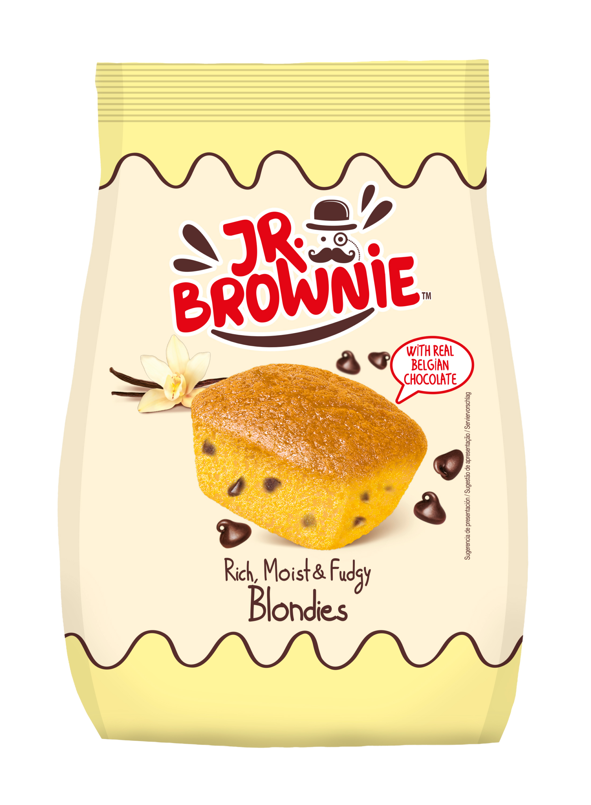 Mr Brownie Brownies Cioccolato Belga 5 Confezioni senza palma